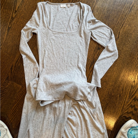 Aritzia Other - Gray Long Sleeve top and pants from aritzia in a size medium